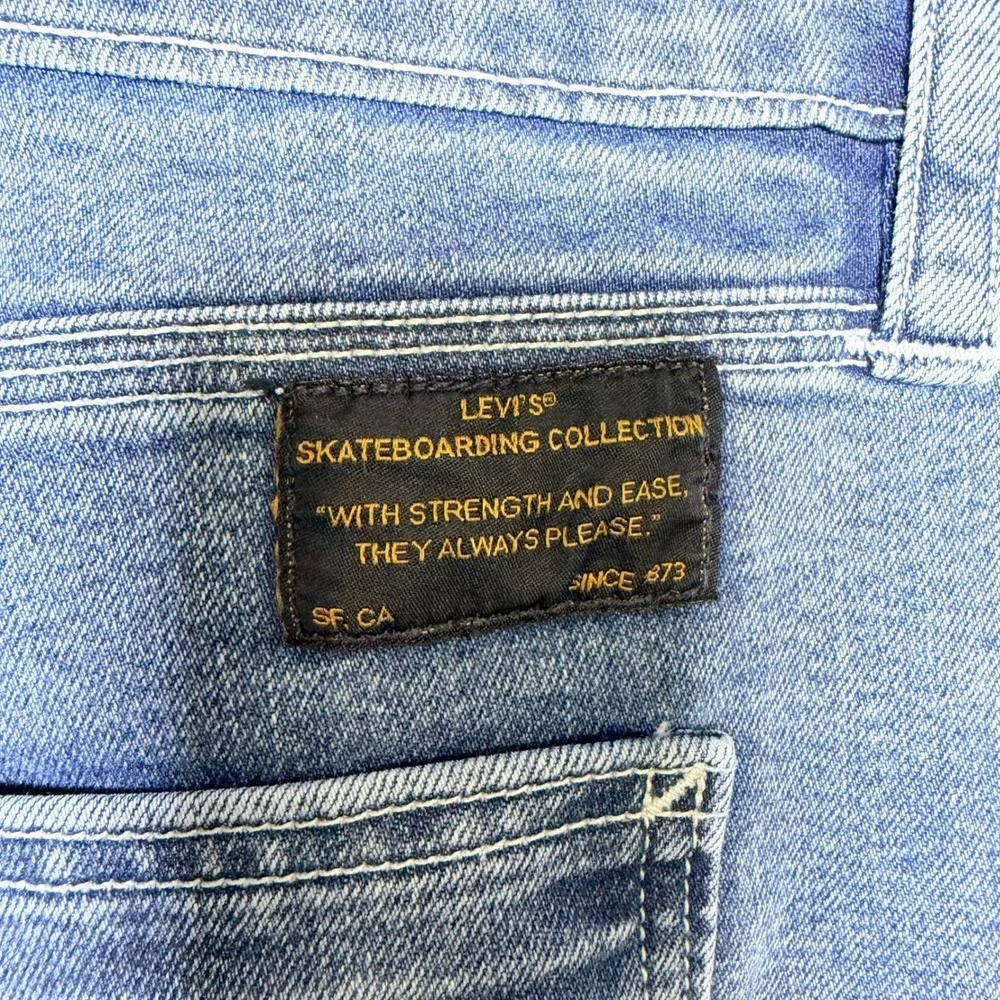 Levis Skateboarding Collection Carpenter Jeans Blue Denim 32x28 (Tag 32x32)
